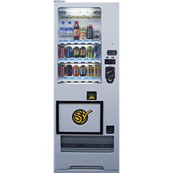 compact drink vending machine