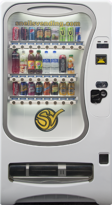 Premium drink vending machine image