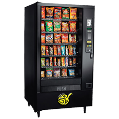 versatile snack vending machine