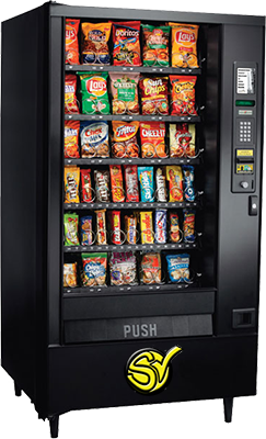 Versatile snack vending machine image